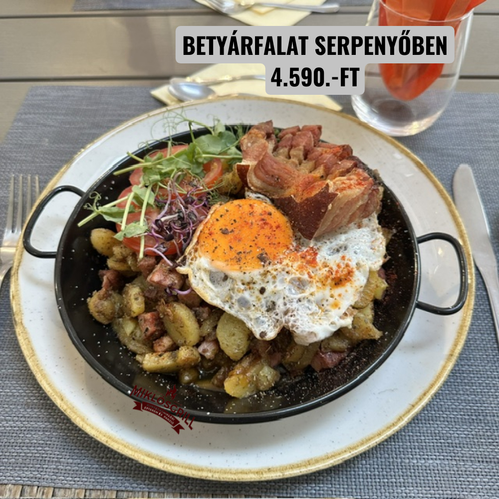 Betyárfalat Serpenyőben