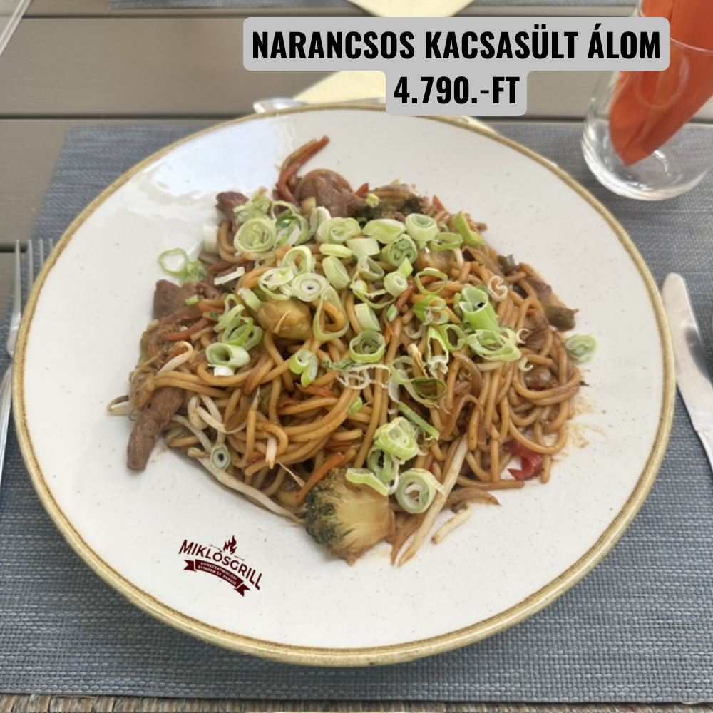 Narancsos Kacsasült Álom