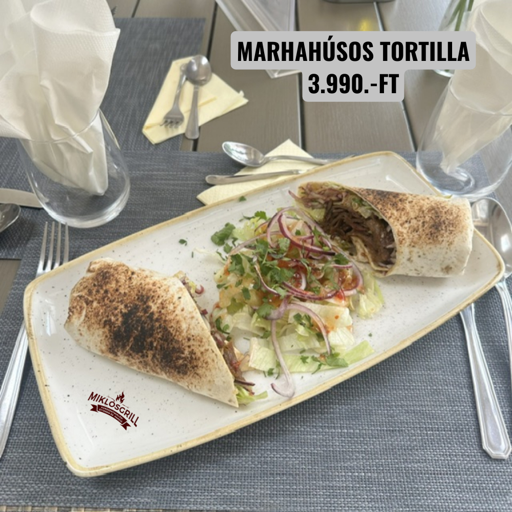 Marhahúsos tortilla